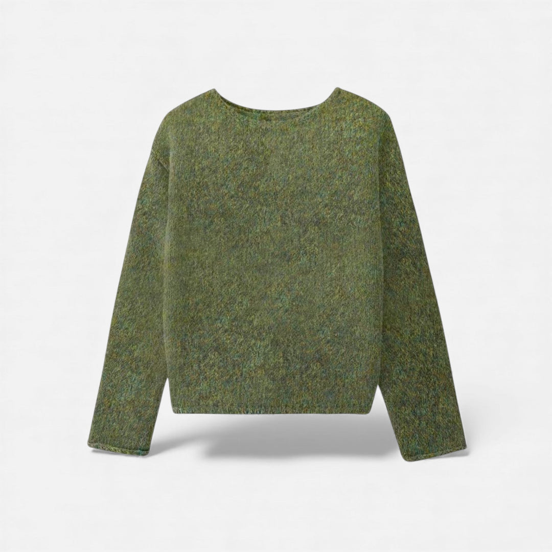 Women’s Off-Shoulder Knit Winter Sweater