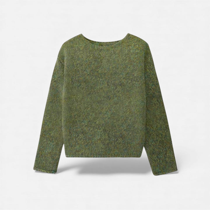 Women’s Off-Shoulder Knit Winter Sweater