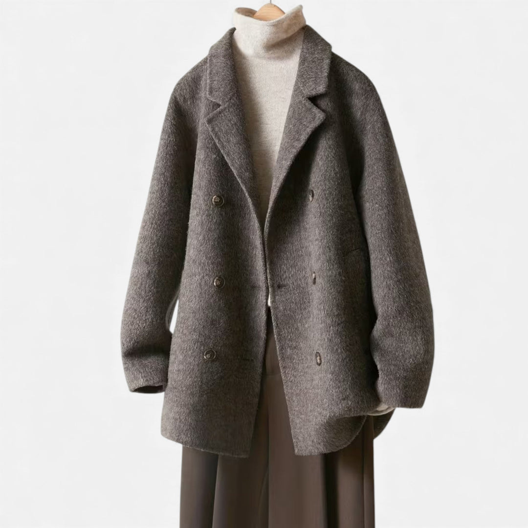 Women’s Classic Wool-Blend Winter Coat