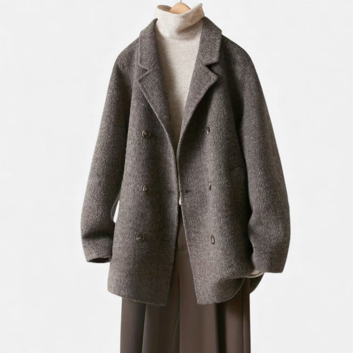 Women’s Classic Wool-Blend Winter Coat