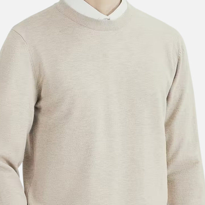 Maglione da uomo a girocollo in maglia