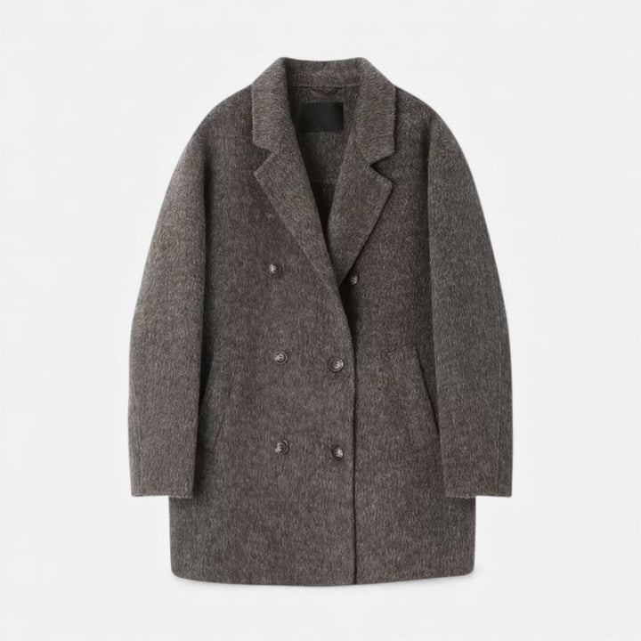 Women’s Classic Wool-Blend Winter Coat