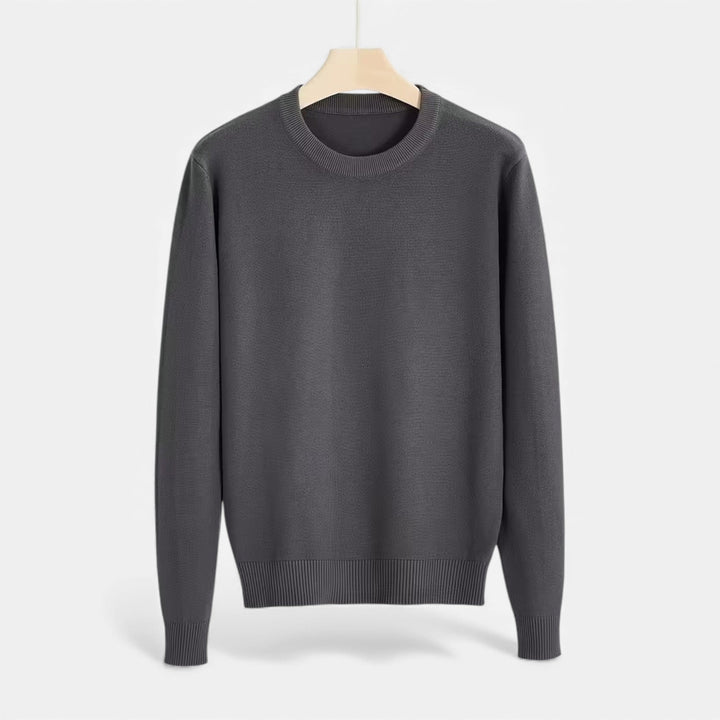 Maglione da uomo a girocollo in maglia