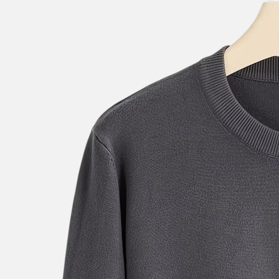 Maglione da uomo a girocollo in maglia