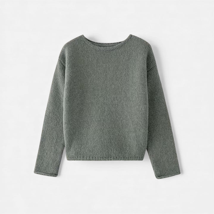 Women’s Off-Shoulder Knit Winter Sweater