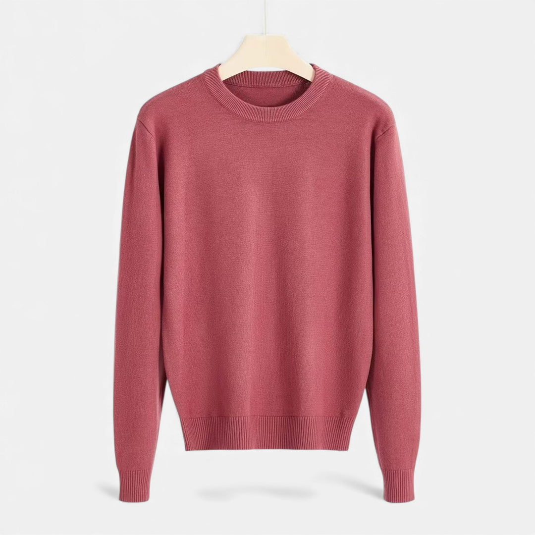 Maglione da uomo a girocollo in maglia