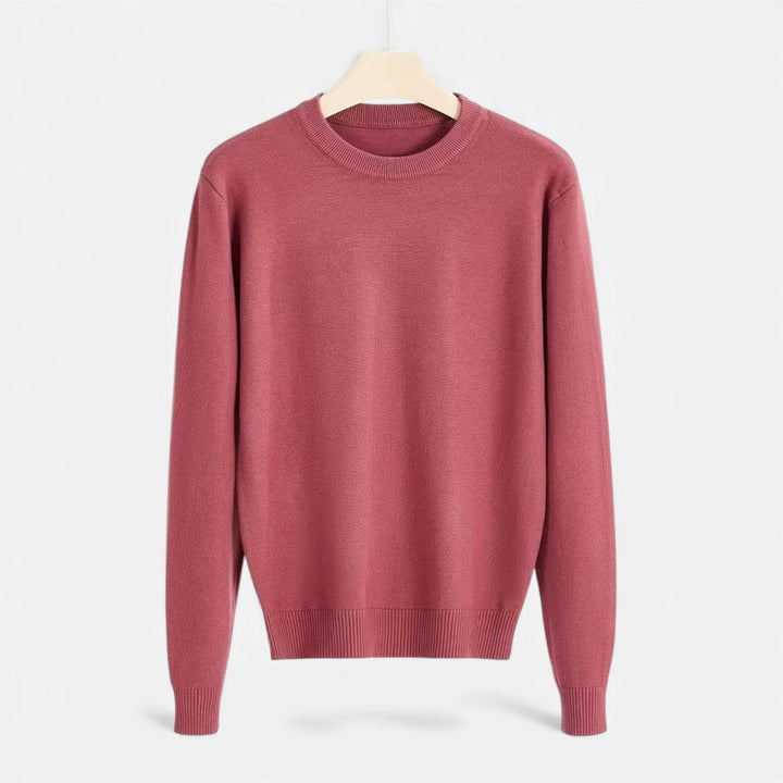 Maglione da uomo a girocollo in maglia