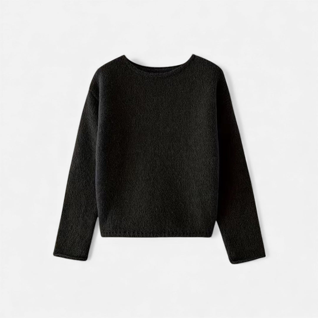 Women’s Off-Shoulder Knit Winter Sweater