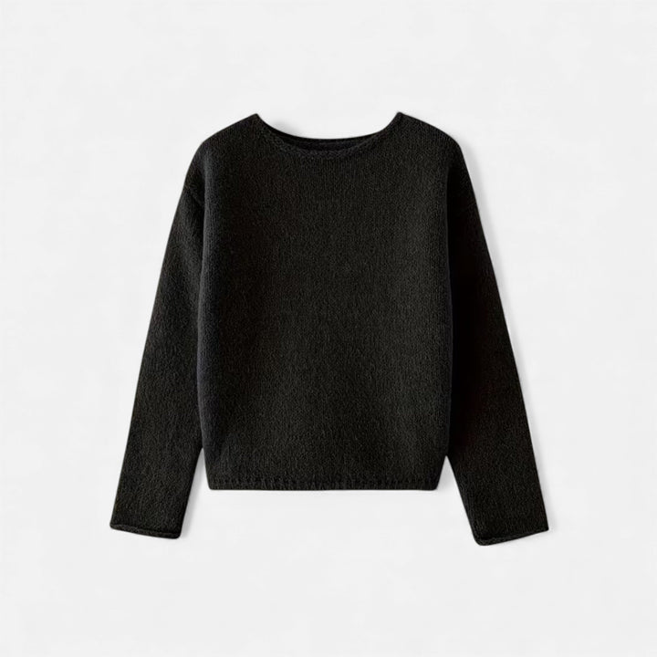 Women’s Off-Shoulder Knit Winter Sweater