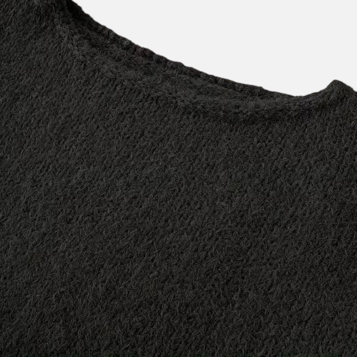 Women’s Off-Shoulder Knit Winter Sweater