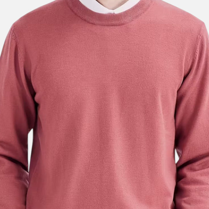 Maglione da uomo a girocollo in maglia
