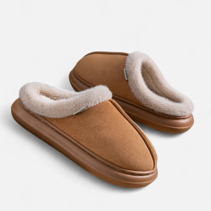 Women’s Plush Platform Slippers