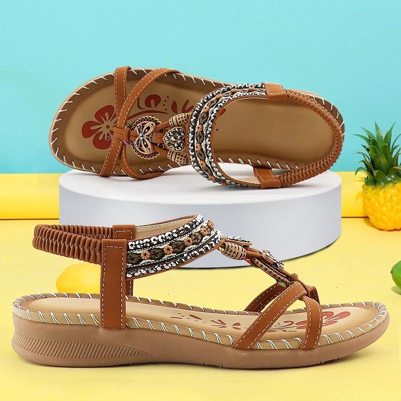 Sandalias de soporte cómodo para mujer