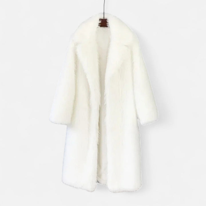 Women’s Long Faux Fur Overcoat