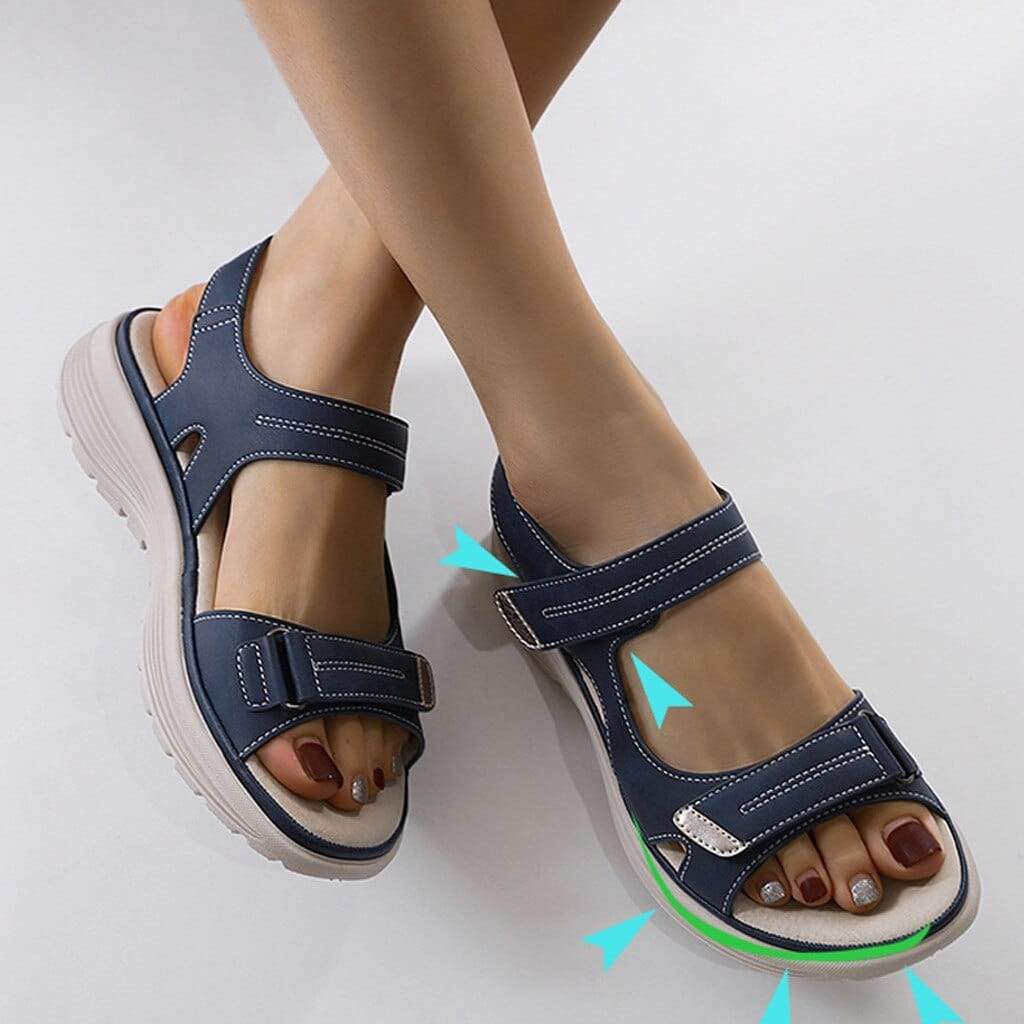 Sandalias de confort con soporte para mujer