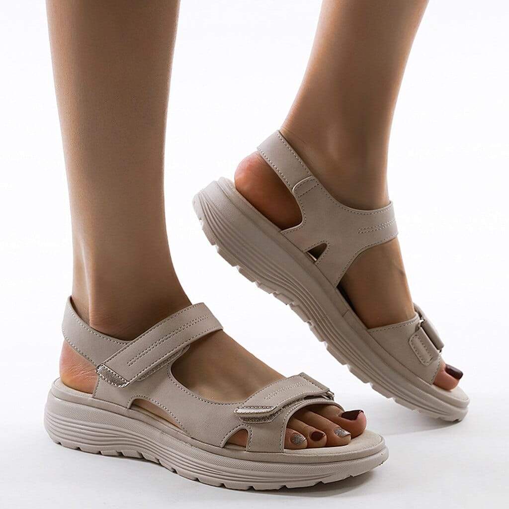 Sandalias de confort con soporte para mujer