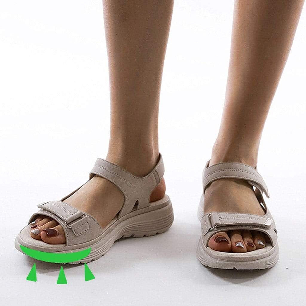 Sandalias de confort con soporte para mujer