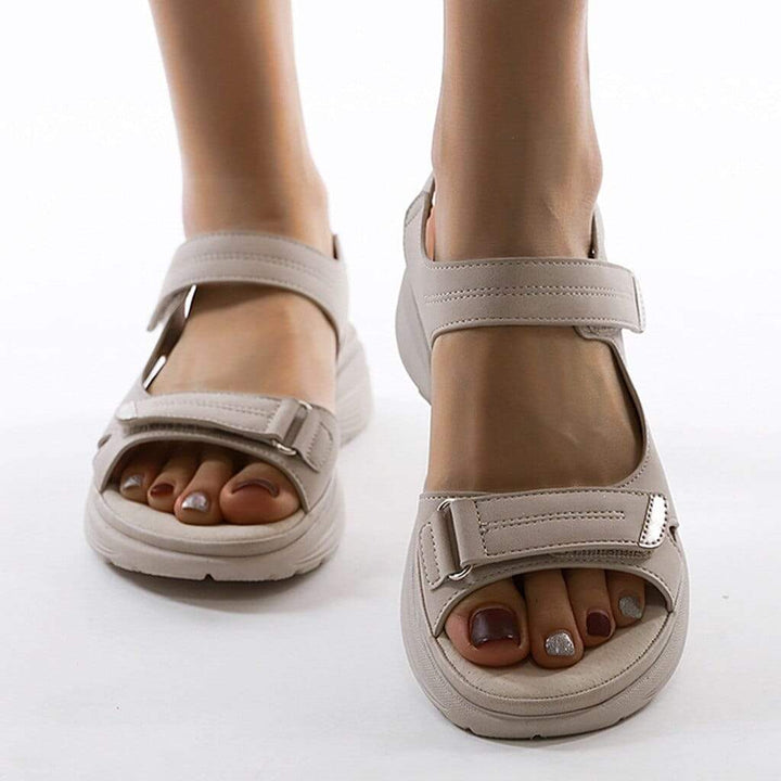 Sandalias de confort con soporte para mujer